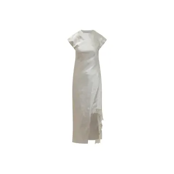 JW Anderson Asymmetric Crewneck Maxi Dress