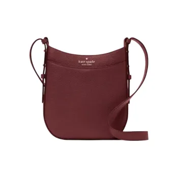 Kate Spade Leila Litchi Grain Leather Shoulder Bag Crossbody Bag Women's Cherry Wood Color