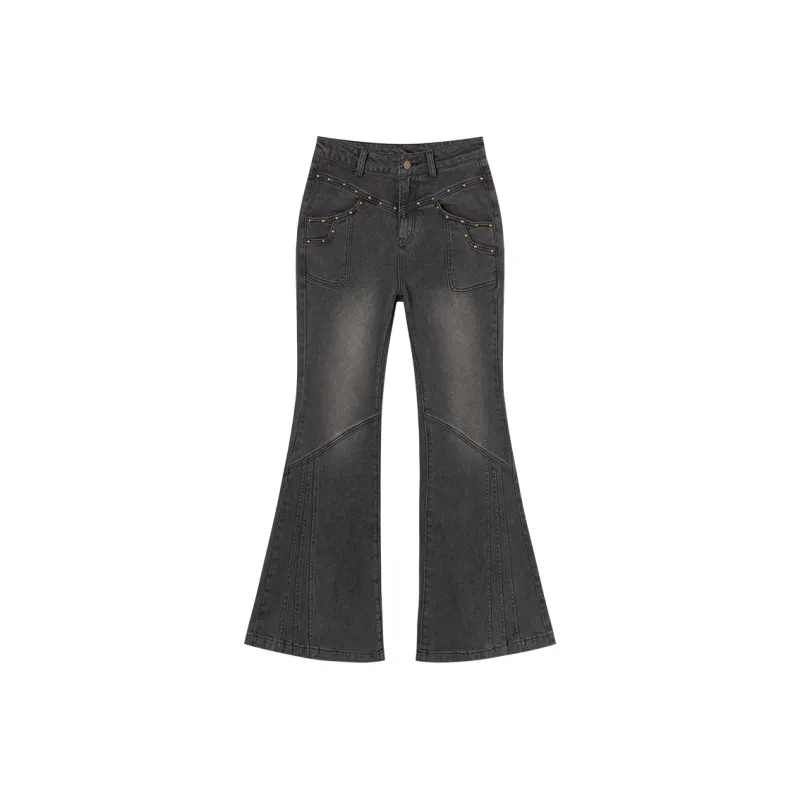 EPTISON WOMAN Jeans Women's Denim Washed Black-0