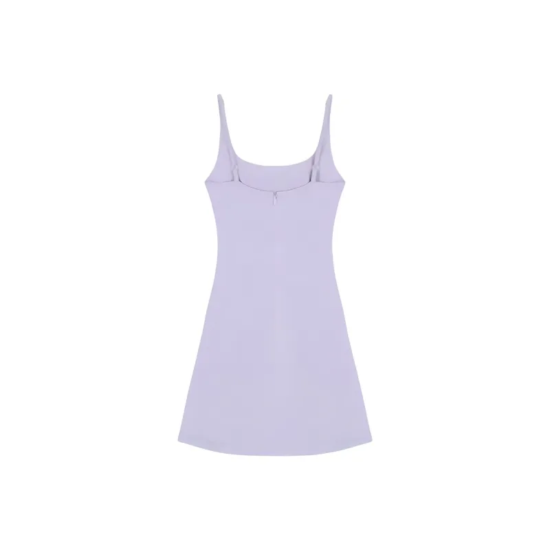 DOKZB Slip Dresses Women's Light Purple-1