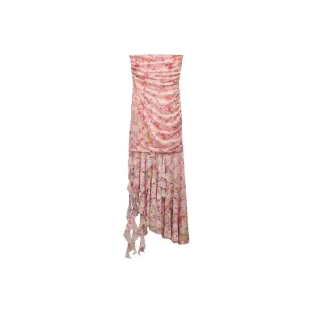 ZARA Sleeveless Dress Women's Pink