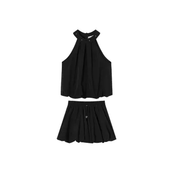 EPTISON WOMAN Two Piece Skirt Sets Unisex