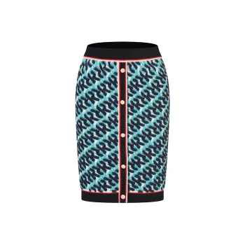 RARE Casual Short Skirts Women's Lake Blue