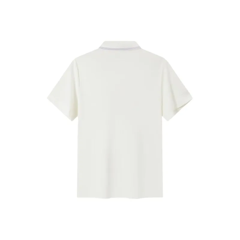 XTEP Polo Shirt Women's Minimalist White-1