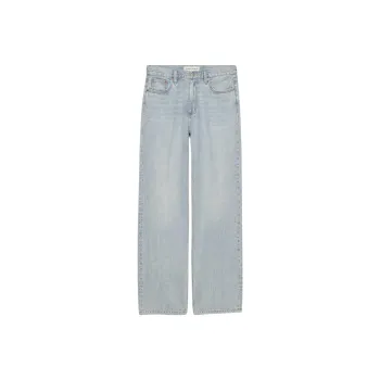ARITZIA Denim Forum The '90s Lggy Lo-Rise Baggy Jean Jeans Women's Brl Thr Bleu/Light Indigo