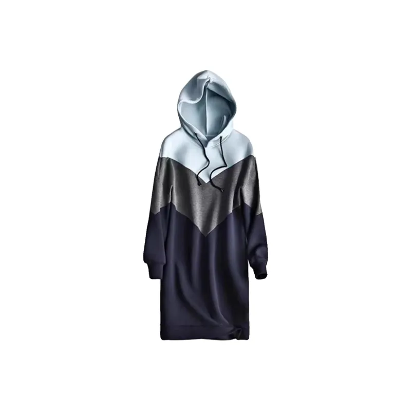 Mapping Long Sleeved Dresses Women's Navy Blue-0