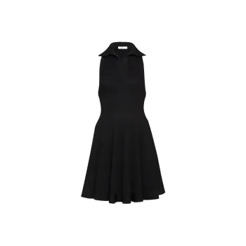 Alaia Skater Polo Dress