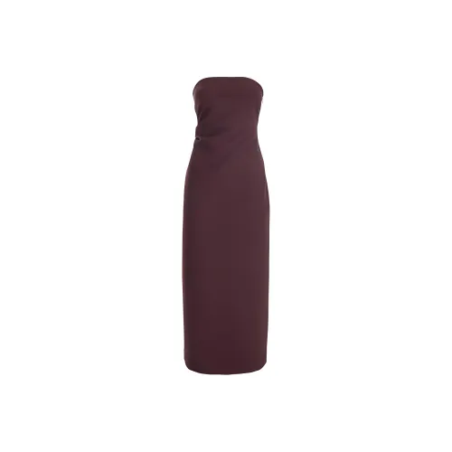 BE PLAIN Sleeveless Dress Women's Bordeaux