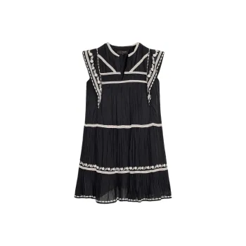 ZARA ZW Series Sleeveless Dress Women's Black/Nude