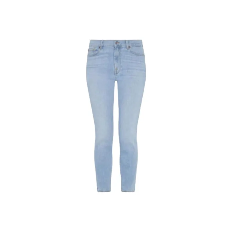 7 FOR ALL MANKIND Jeans Women's Denim Light Blue-0