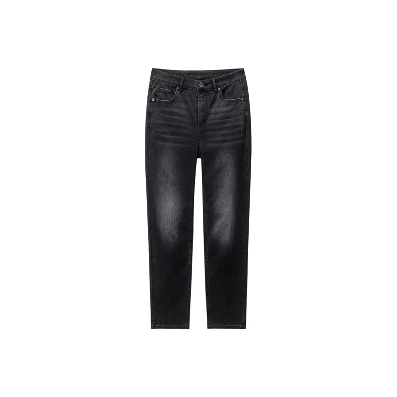 BAIXIAOT Jeans Women's Dark Gray-0