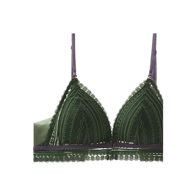 Flowers in water Women's Bras-13