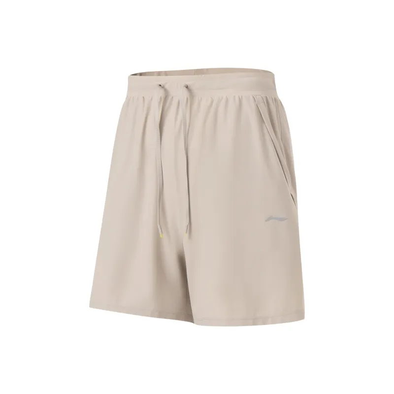 LINING Fitness Series Sports Shorts Women's Goat Gray-0