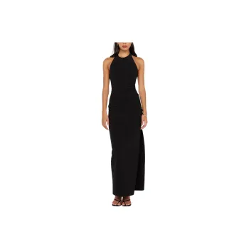 BEC+BRIDGE ASTA MAXI DRESS Sleeveless Dress Women's BLACK/Black