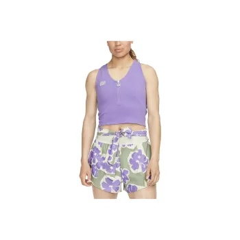 Nike X Naomi Osaka Co branded Series Sleeveless Sports Shirts Women's Space Purple