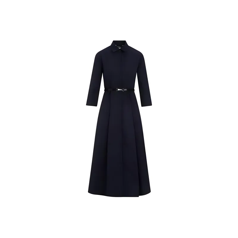 'S MAX MARA Long Sleeved Dresses Women's Blue-0