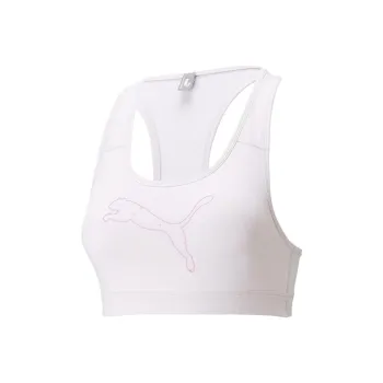 PUMA ACTIVE Mid Impact 4Keeps Graphic Sport Bra Sports Underwear Women's Purple