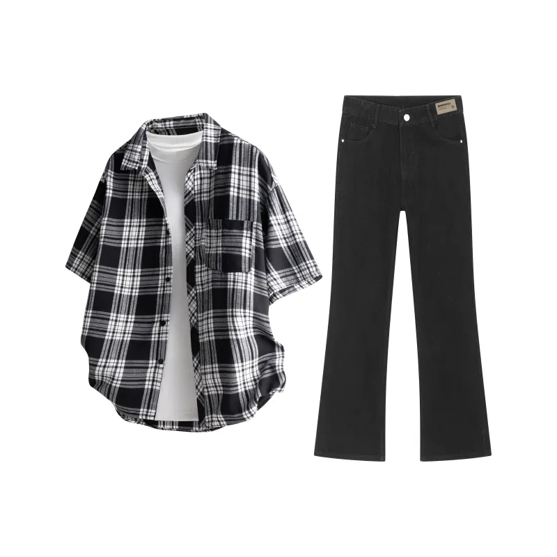 MARK WAFFLE Casual Sportswear Unisex-18