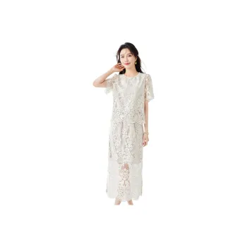 TERRE BLEUE Skirt Set Women's Beige