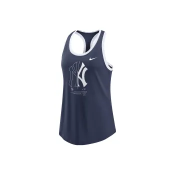 Nike Sleeveless Sports Shirts Women's Marine Blue