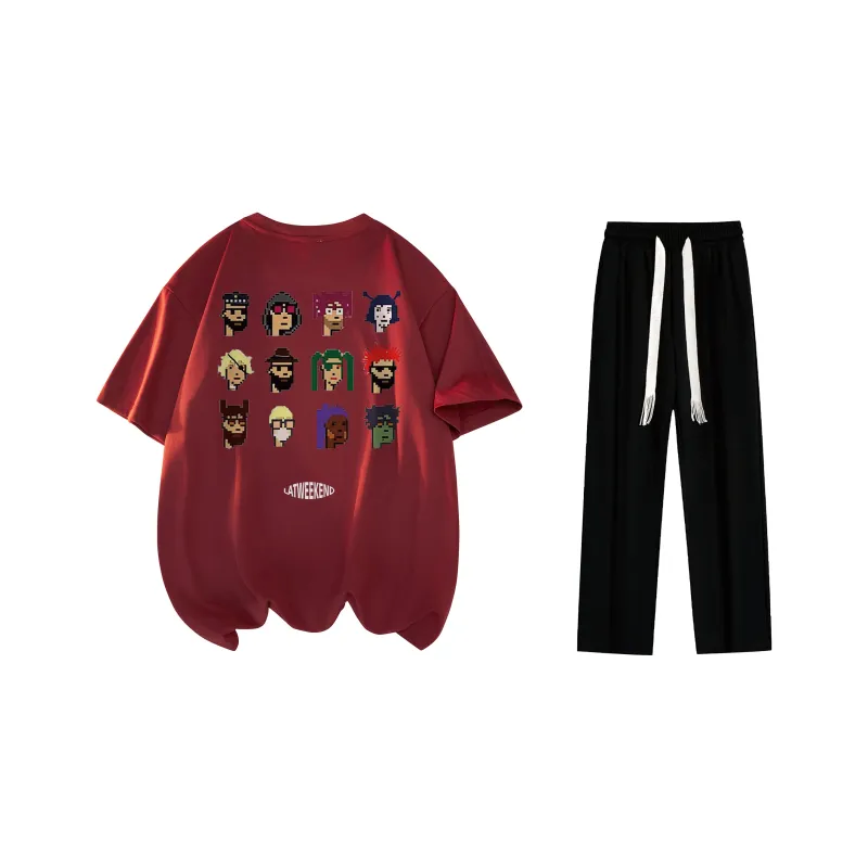 LA'T.WEEKEND Casual Sportswear Unisex-14