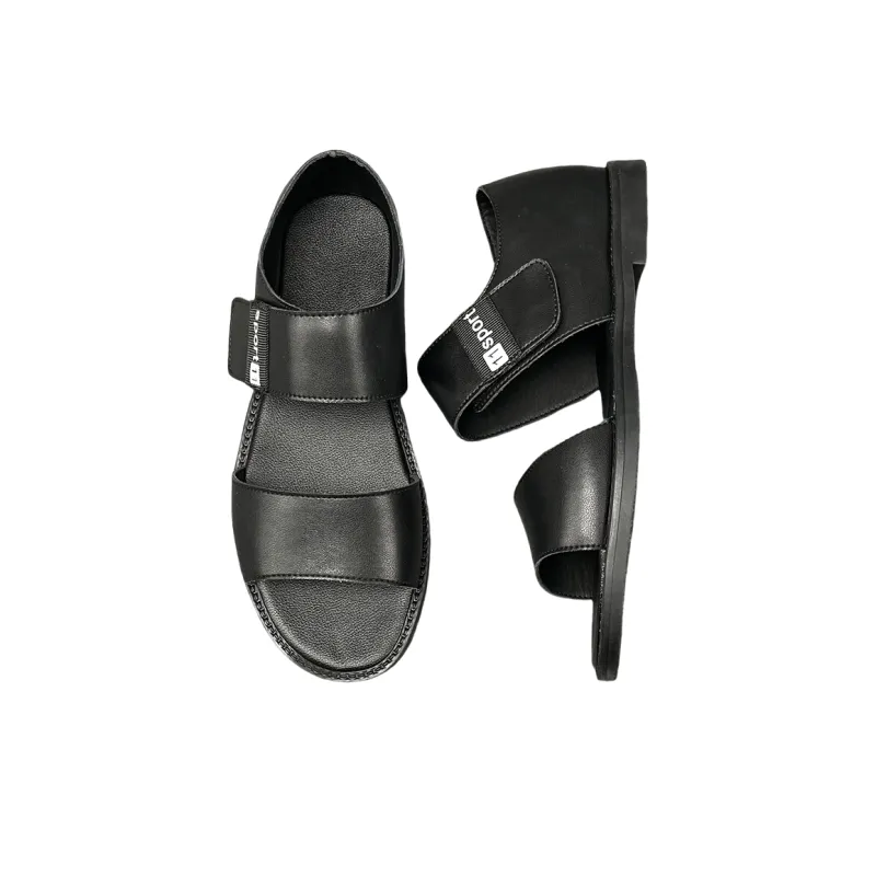 A Fairy Tale Of A Pair Of Shoes One Strap Sandals Black-4