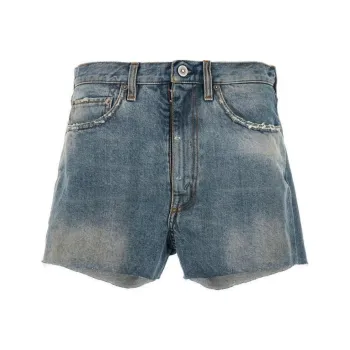 Maison Margiela Raw Cut Denim Shorts