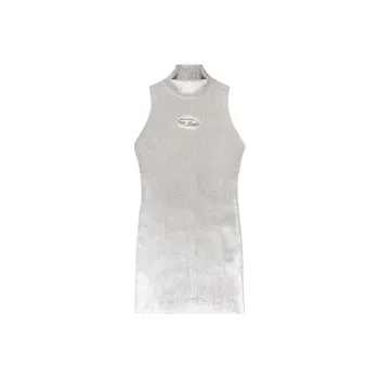 DIESEL M Onervax Oval D Plaque Sleeveless Dress