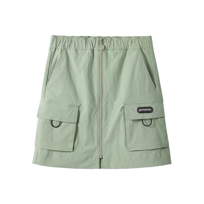 OUTDOOR PRODUCTS Cargo Short Skirts Women's Avocado Green-0