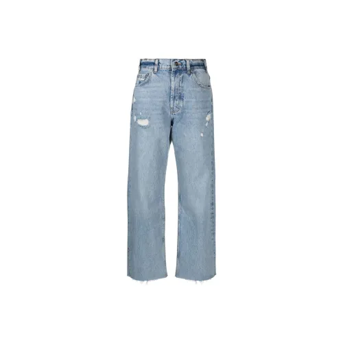 Anine Bing Gavin Mid Rise Boyfriend Jeans
