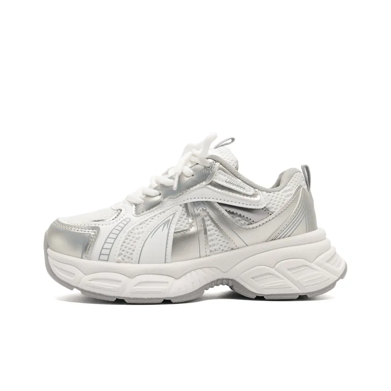 OAOQ Chunky Sneakers Unisex Low Top Blue/White-7