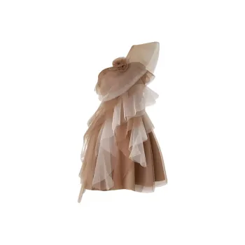 JOSR Sleeveless Dress Women's Brown Dress