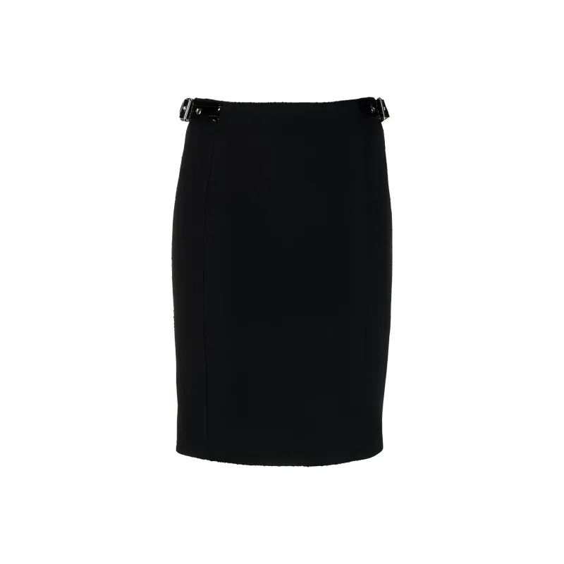 MOSCHINO Buckle Fastened Pencil Skirt-0