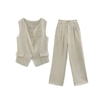 A Paradise For Awakening Casual Suit Women's Green