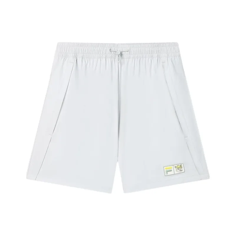 FILA x MAISON KITSUNE ORIGINALE Casual Shorts Women's Rosemary Gray GY-0
