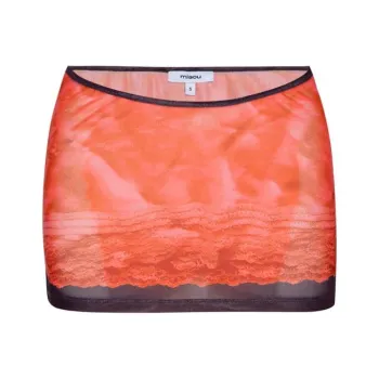 Miaou ELEKTRA SKIRT Casual Short Skirts Women's Orange
