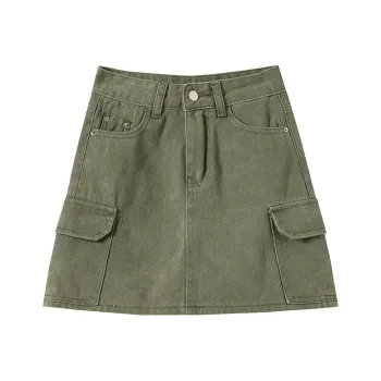 EOFO Denim Short Skirts Women's