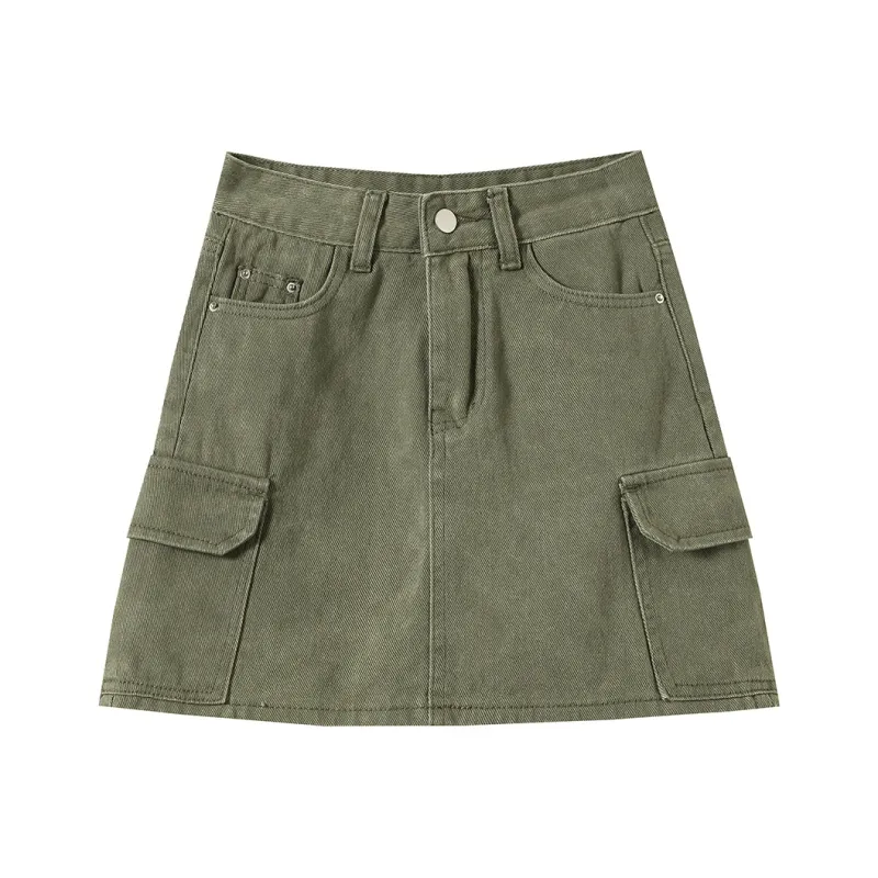 EOFO Denim Short Skirts Women's-0