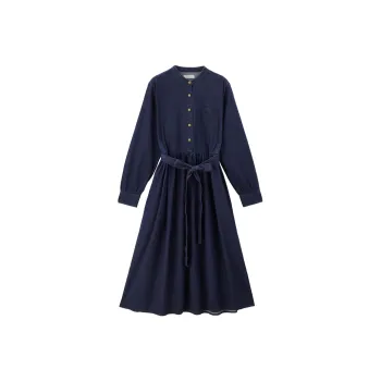 UNIQLO Long Sleeved Dresses Women's 77 Dark Blue