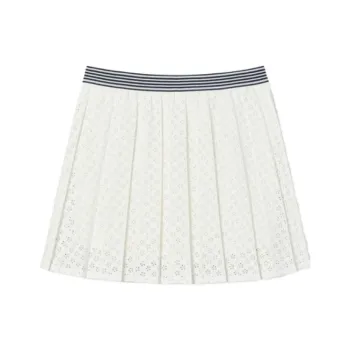 TORY BURCH SS23 Casual Short Skirts Women's White