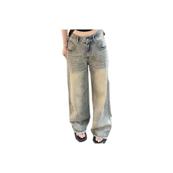 KAISER Jeans Women's Yellow Mud