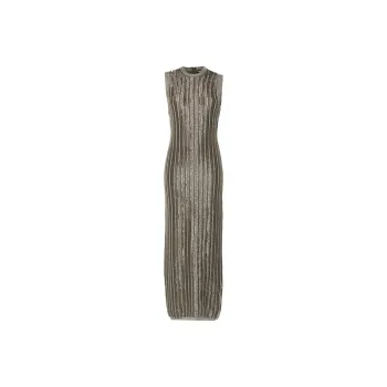 TOM FORD Sleeveless Ribbed-Knit Maxi Dress