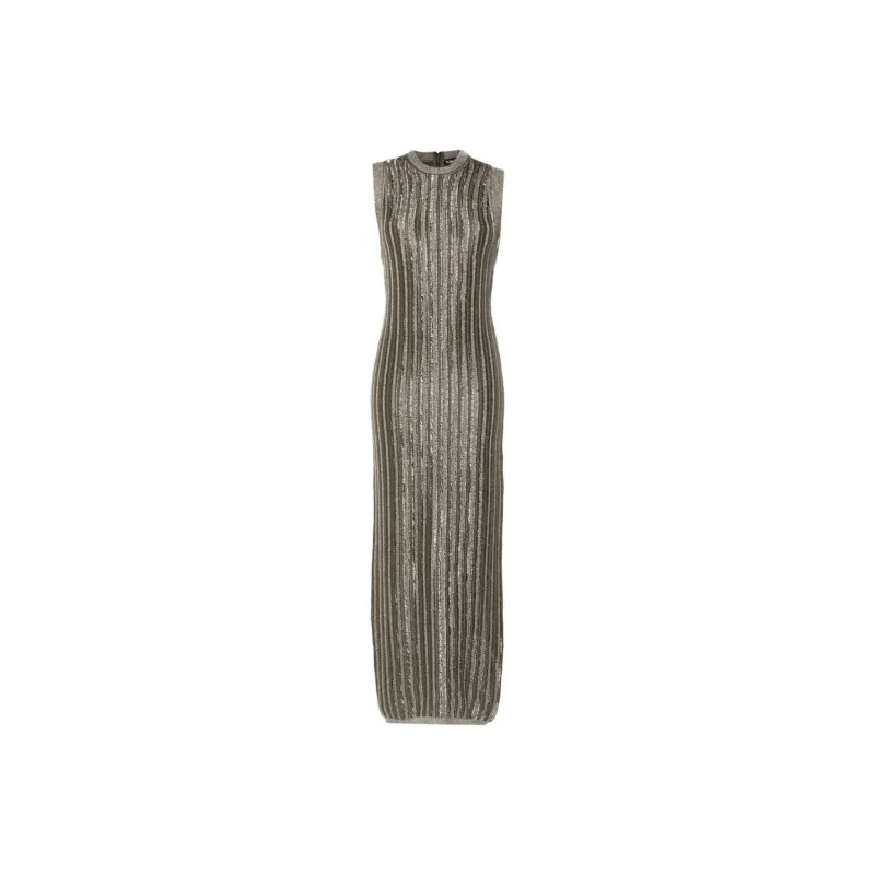 TOM FORD Slinky Ribbed Maxi Dress-0