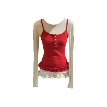HUINIAN Casual Suit Women's Red
