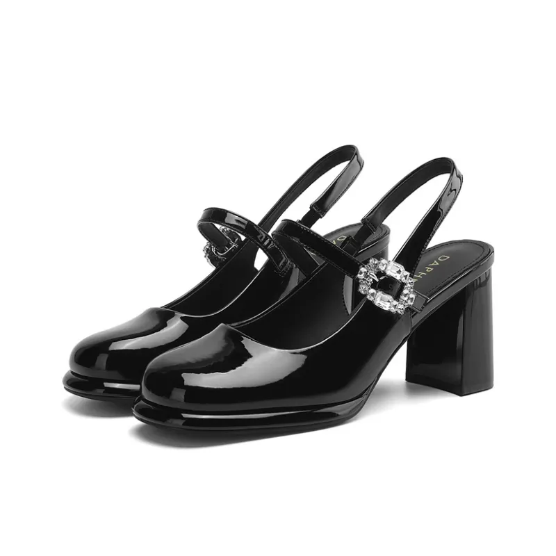 DAPHNE Chunky Heel High Heels Women's-2