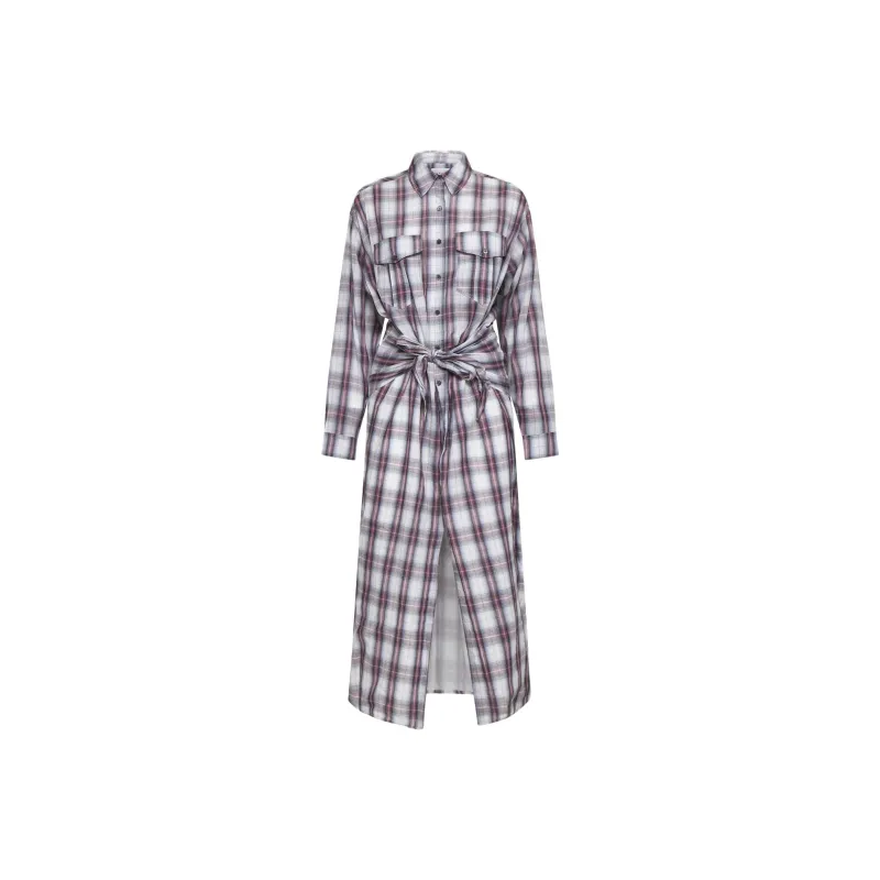 ISABEL MARANT ETOILE Long Sleeved Dress Women's Pink-0