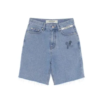 KIMHEKIM Denim Shorts Women's Blue
