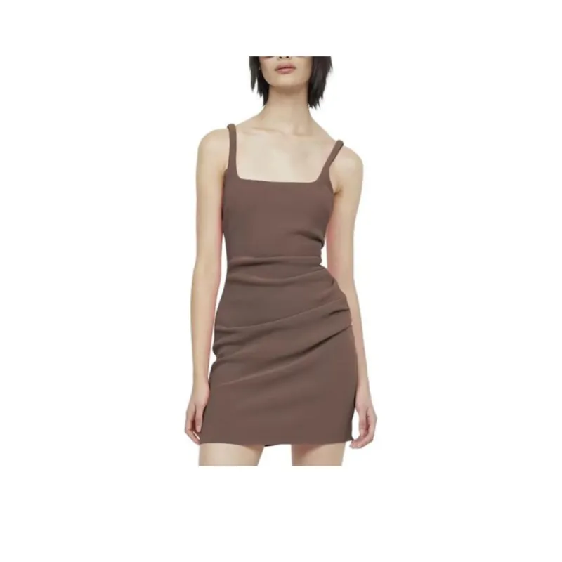 BEC+BRIDGE Karina Ruched Mini Dress-0