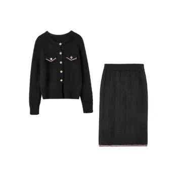 SENTUBILA Two Piece Skirt Sets Women's