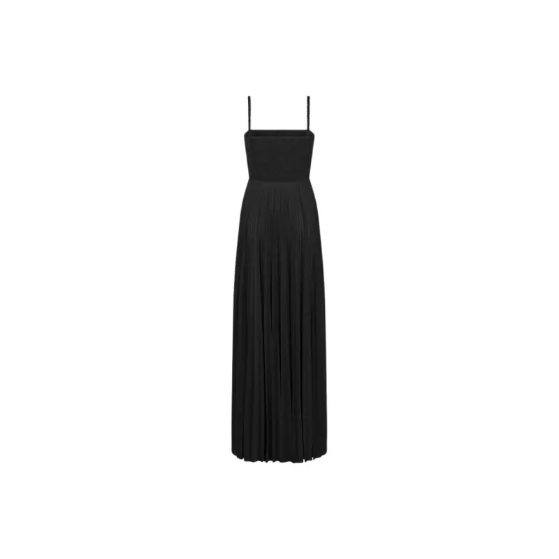 DIOR Slip Dresses Women's Black-0
